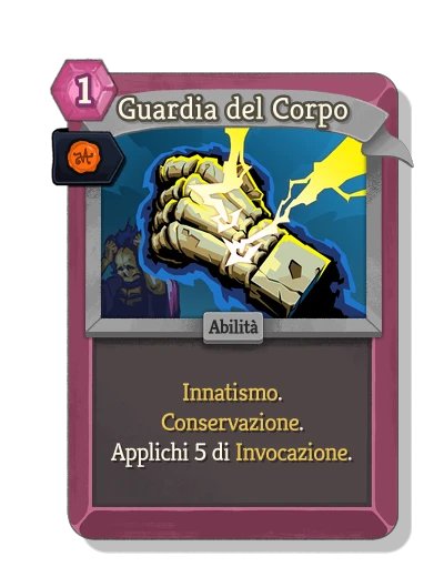 bodyguard with Approvazione Regale - Slay the Spire 2