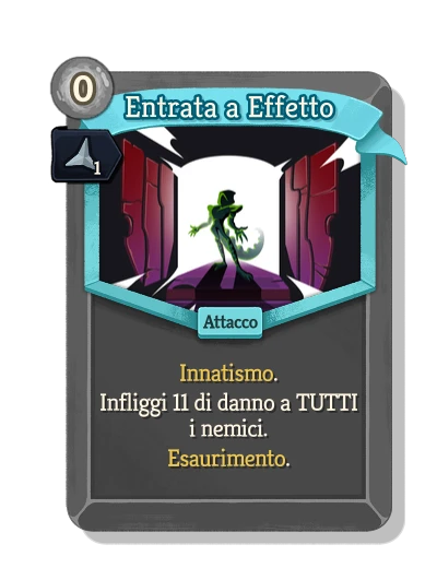 dramatic_entrance with Affilatura - Slay the Spire 2