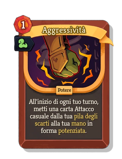 aggression with Serpeggiamento - Slay the Spire 2