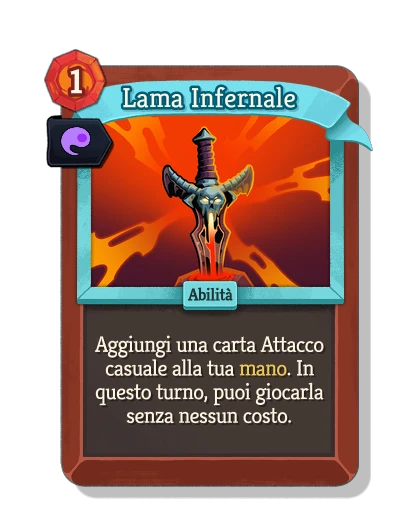 infernal_blade with Potere dell'Anima - Slay the Spire 2