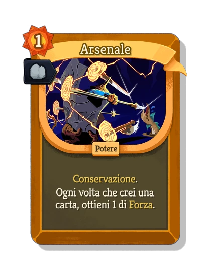 arsenal with Stabilità - Slay the Spire 2