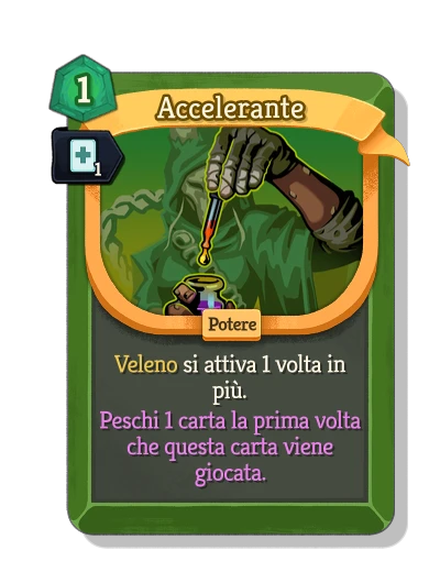 accelerant with Rapidità - Slay the Spire 2