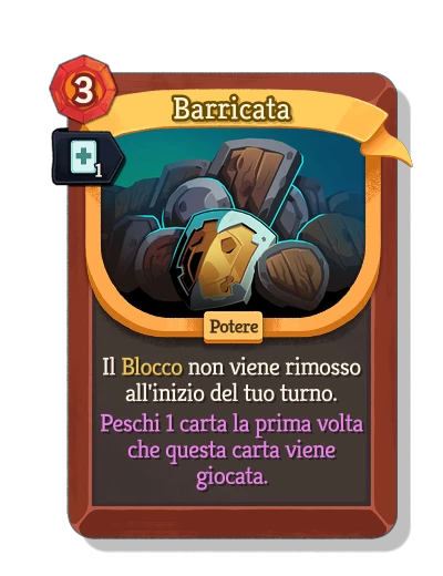 barricade with Rapidità - Slay the Spire 2