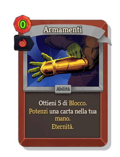 armaments with Brace di Tezcatara - Slay the Spire 2