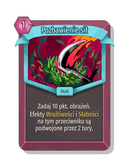 Pozbawienie sił - Slay the Spire 2 card