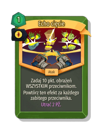 echoing_slash with Korupcja - Slay the Spire 2