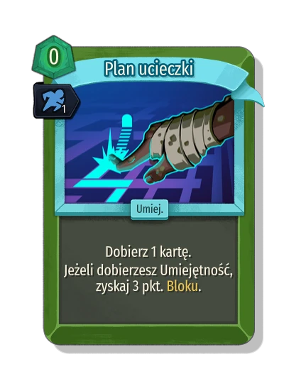 escape_plan with Zwinność - Slay the Spire 2