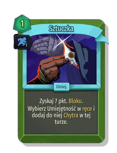 hand_trick with Zwinność - Slay the Spire 2