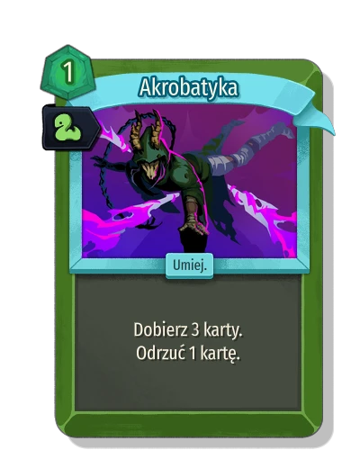 acrobatics with Ślizg - Slay the Spire 2