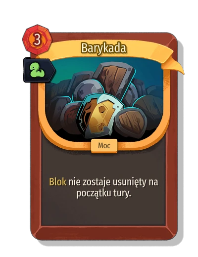barricade with Ślizg - Slay the Spire 2