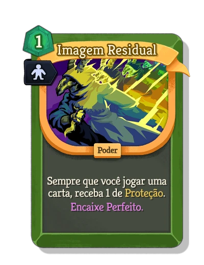 afterimage with Encaixe Perfeito - Slay the Spire 2