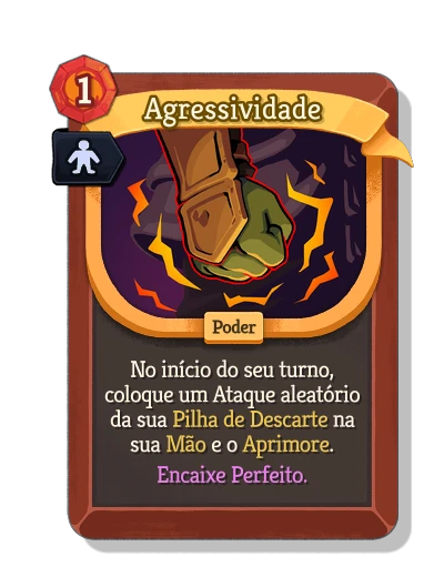 aggression with Encaixe Perfeito - Slay the Spire 2