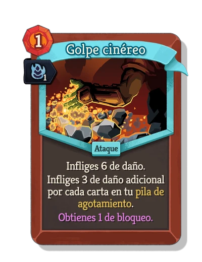 ashen_strike con Hábil - Slay the Spire 2