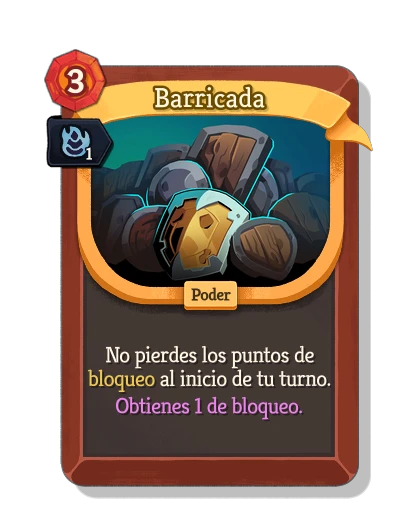 barricade con Hábil - Slay the Spire 2