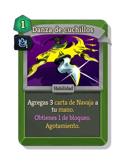 blade_dance con Hábil - Slay the Spire 2