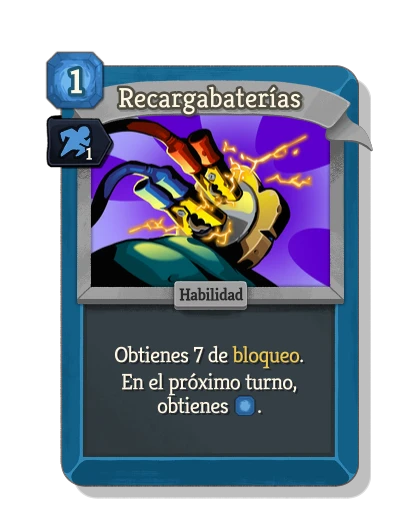 charge_battery with Agilidad - Slay the Spire 2