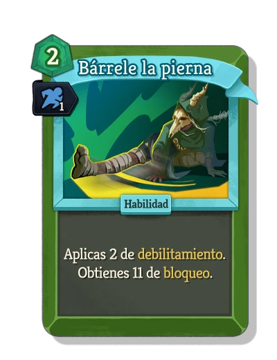 leg_sweep with Agilidad - Slay the Spire 2