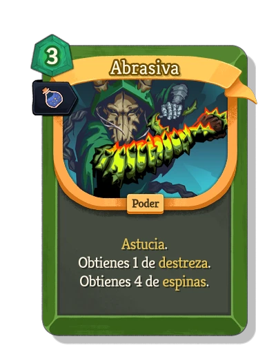abrasive with Esencia latente - Slay the Spire 2