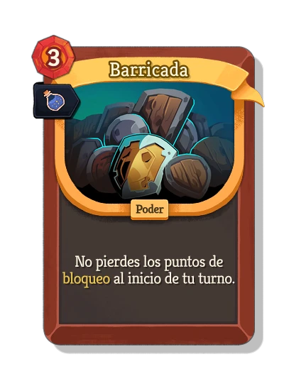 barricade with Esencia latente - Slay the Spire 2