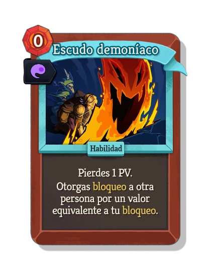 demonic_shield with Poder del alma - Slay the Spire 2