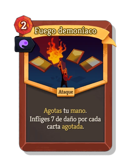 fiend_fire with Poder del alma - Slay the Spire 2