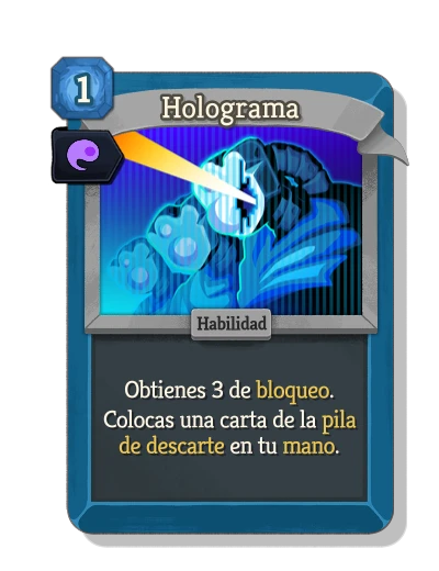 hologram with Poder del alma - Slay the Spire 2
