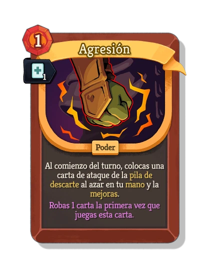 aggression with Rapidez - Slay the Spire 2