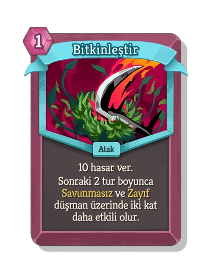 Bitkinleştir - Slay the Spire 2 card