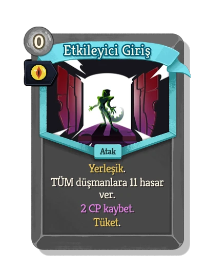 dramatic_entrance with Yozlaşmış - Slay the Spire 2