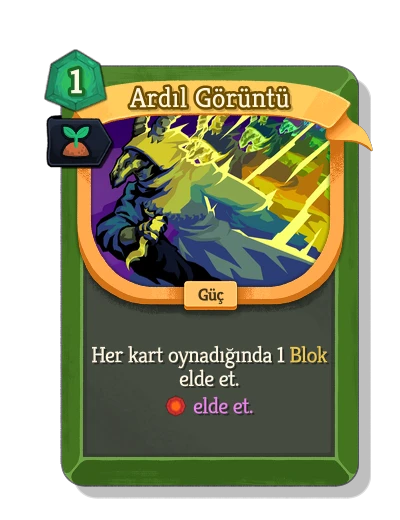 Yatırım ile afterimage - Slay the Spire 2
