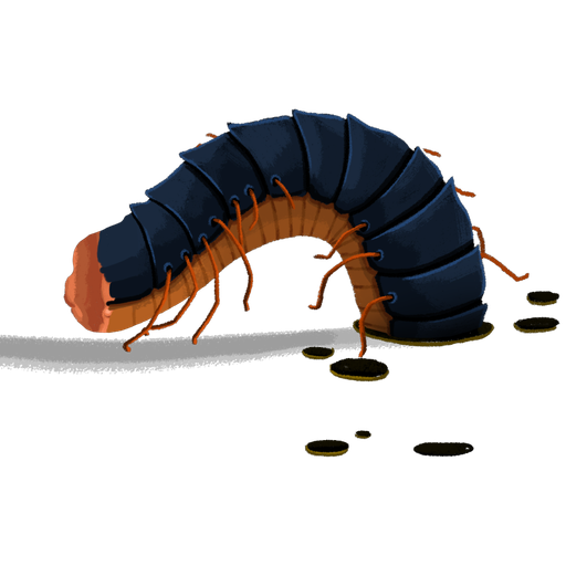 Decimillipede Segment (Back) - Slay the Spire 2 Monster