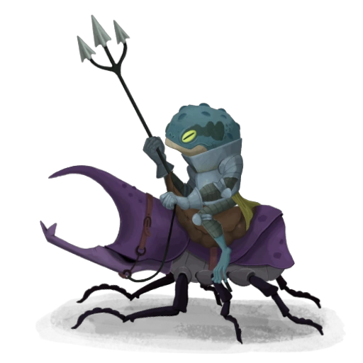 Rana caballerosa - Slay the Spire 2 Monster
